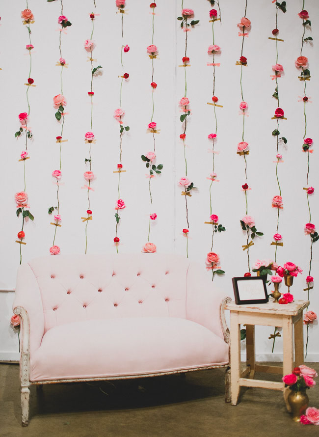 DIY: pared de flores